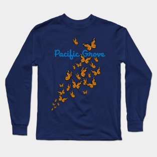 Pacific Grove California Monarch Butterflies in flight Long Sleeve T-Shirt